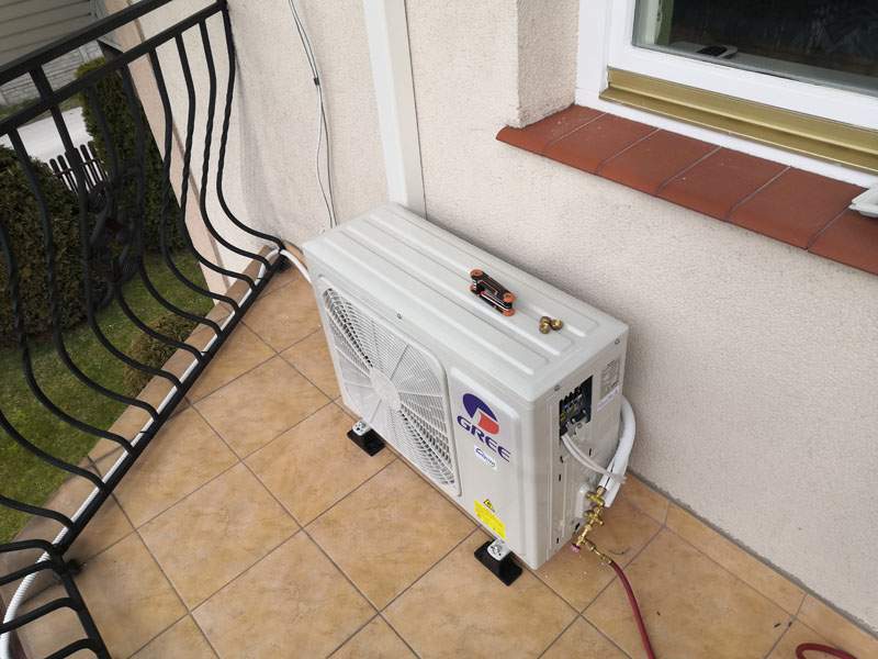 Instalacja klimatyzatora w domku jednorodzinnym w Świebodzinie